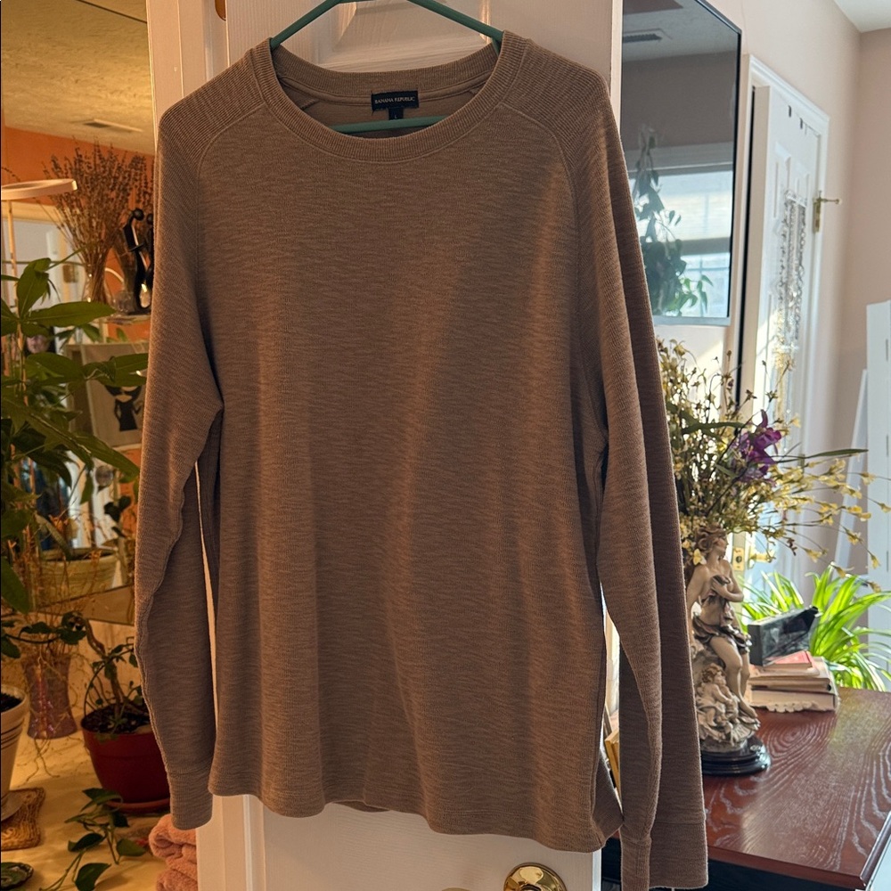 Men's Tan Sweater From Banana Republic